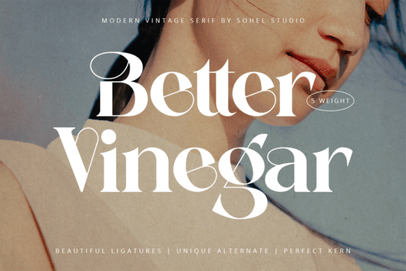 Better Vinegar Font - Featured Image