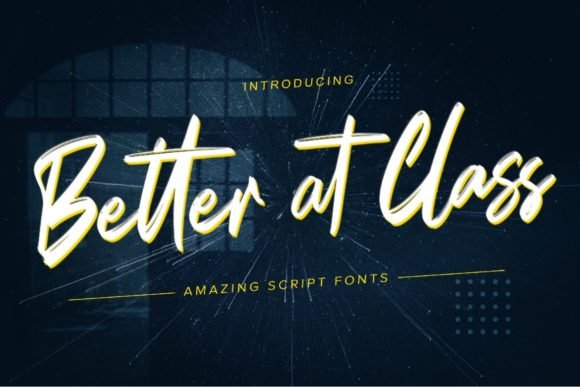 Better at Class Font - Featured Image