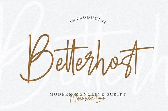 Betterhost Font - Featured Image