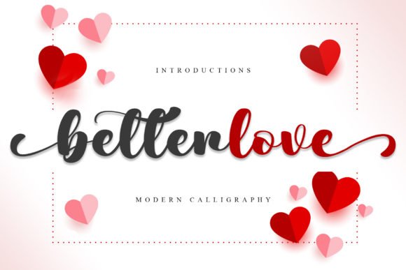 Betterlove Font - Featured Image