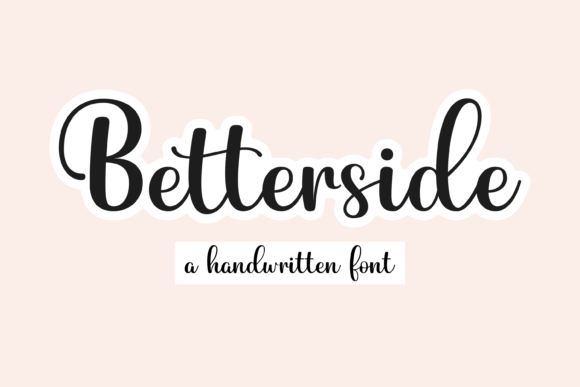 Betterside Font - Featured Image