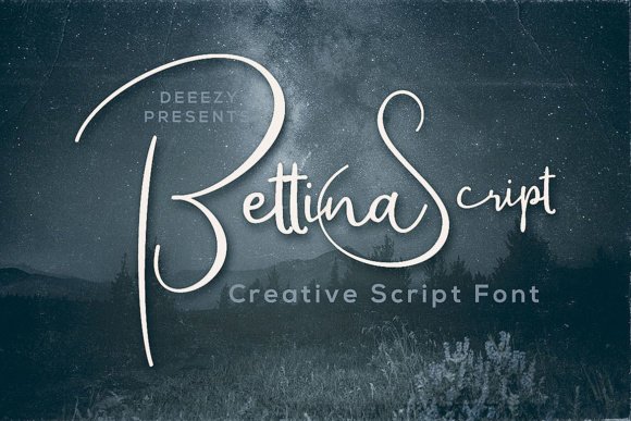 Bettina Script Font - Featured Image