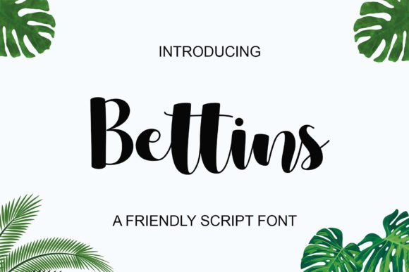 Bettins Font - Featured Image