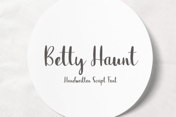 Betty Haunt Font - Featured Image