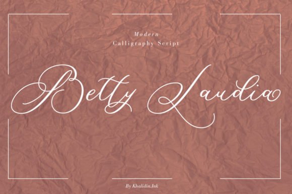 Betty Laudia Font - Featured Image
