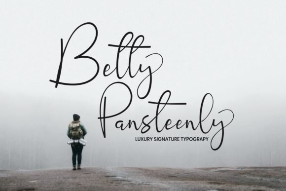 Betty Pansteenly Font - Featured Image