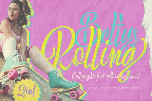 Bettys Rolling Font - Featured Image