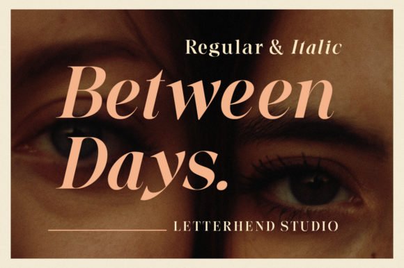Between Days Font - Featured Image