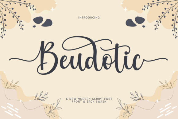 Beudotic Font - Featured Image