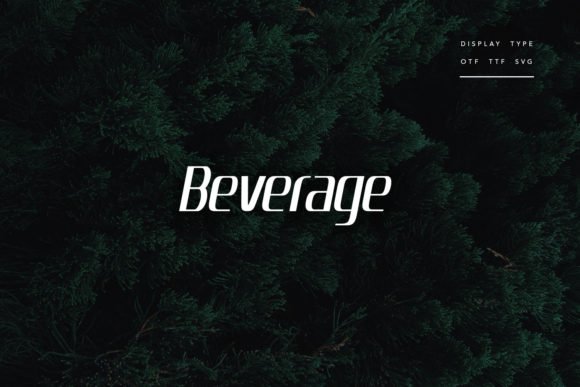 Beverage Font - Featured Image
