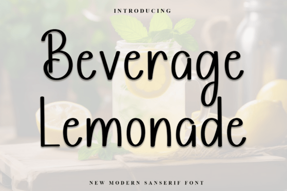 Beverage Lemonade Font - Featured Image