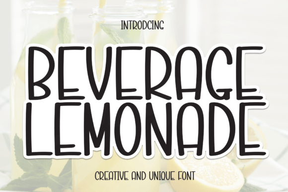 Beverage Lemonade Font - Featured Image