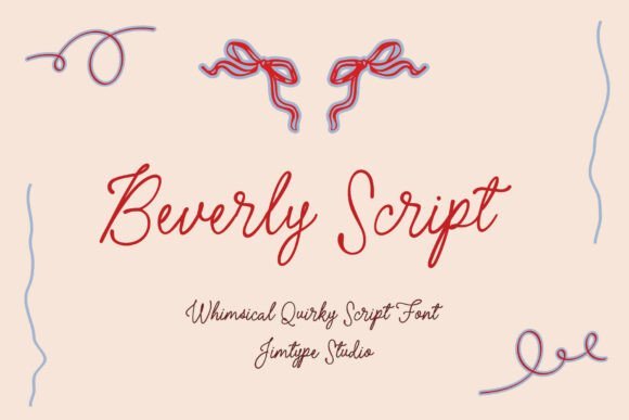 Beverly Script Font - Featured Image