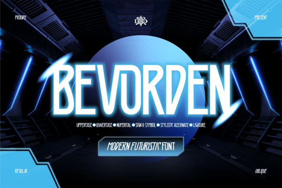 Bevorden Font - Featured Image