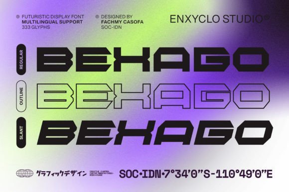 Bexago Font - Featured Image