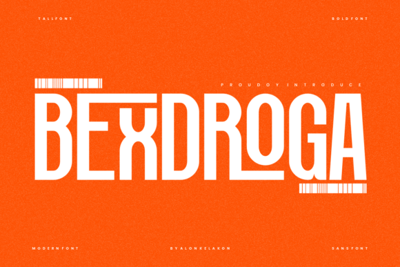 Bexdroga Font - Featured Image