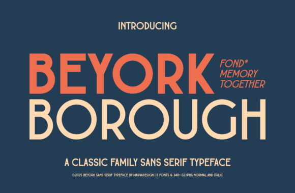 Beyork Font - Featured Image