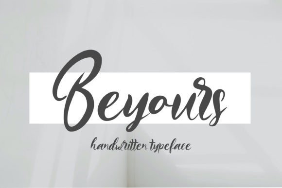 Beyours Font - Featured Image
