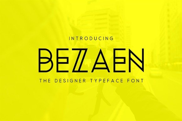 Bezaen Font - Featured Image