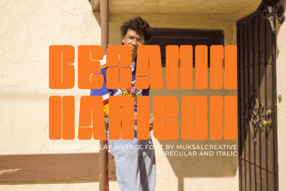 Bezamin Harison Font - Featured Image