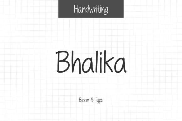 Bhalika Font - Featured Image