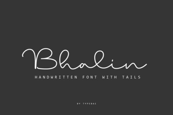 Bhalin Font - Featured Image