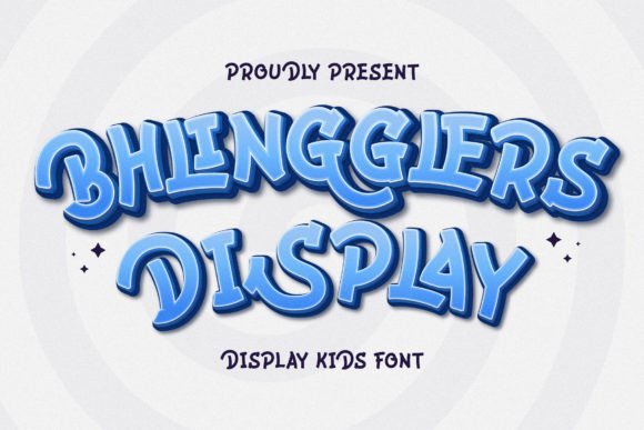 Bhlingglers Font - Featured Image