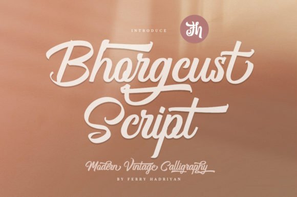 Bhorgcust Font - Featured Image