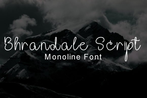Bhrandale Script Font - Featured Image