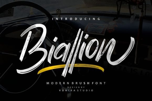 Biallion Font - Featured Image