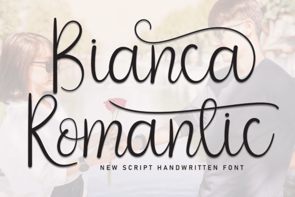 Bianca Romantic Font - Featured Image
