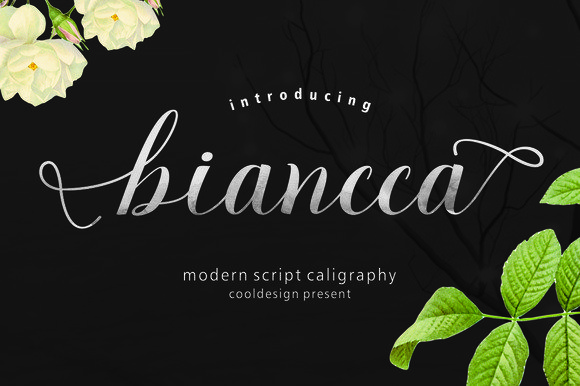 Biancca Script Font - Featured Image