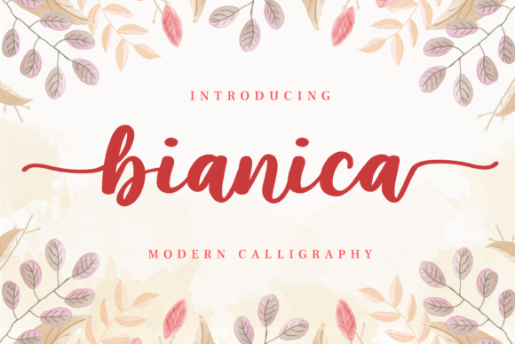 Bianica Font - Featured Image