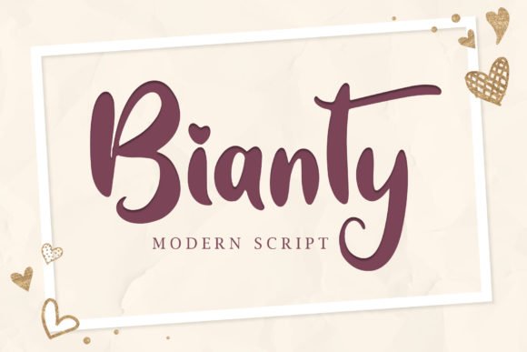 Bianty Font - Featured Image