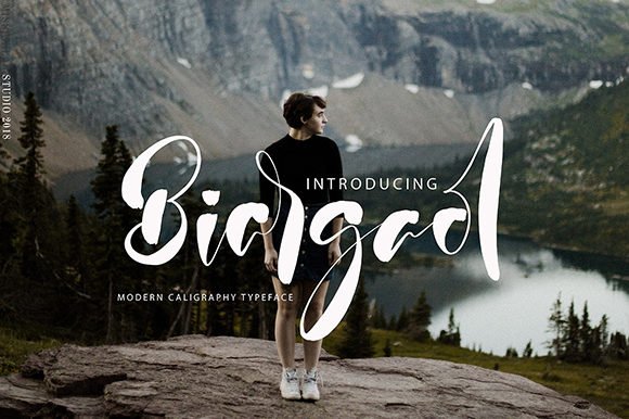 Biargaol Font - Featured Image