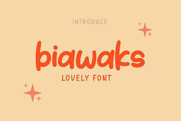 Biawaks Font - Featured Image