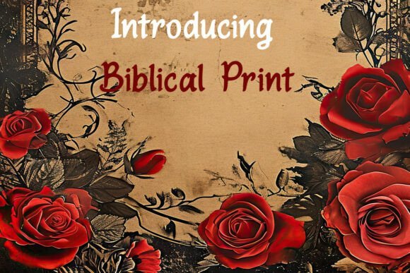 Biblical Print Font - Featured Image
