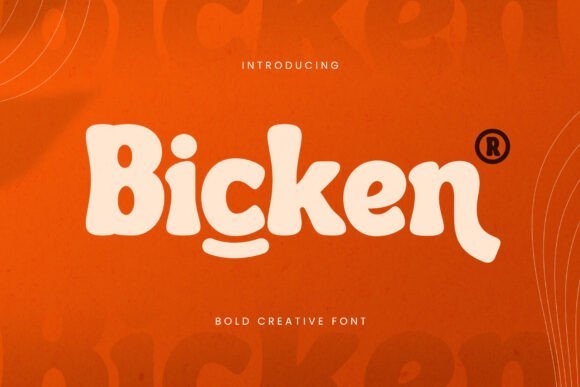 Bicken Font - Featured Image