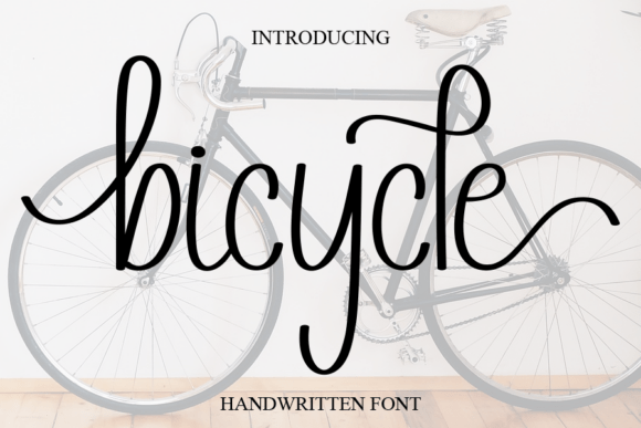 Bicycle Font - Featured Image