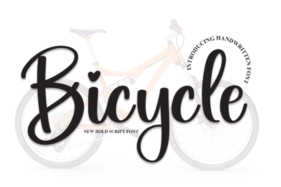 Bicycle Font - Featured Image