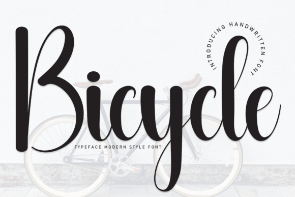 Bicycle Font - Featured Image