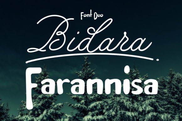 Bidara Farannisa Font - Featured Image