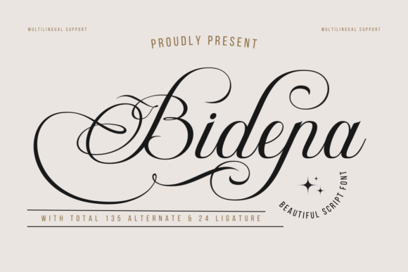 Bidena Font - Featured Image