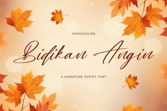 Bidikan Angin Font - Featured Image