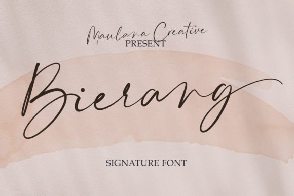 Bierang Font - Featured Image