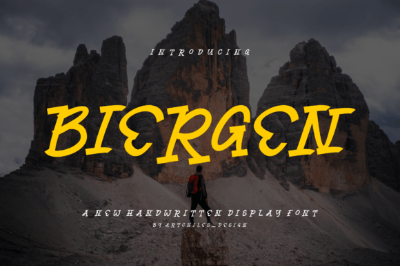 Biergen Font - Featured Image