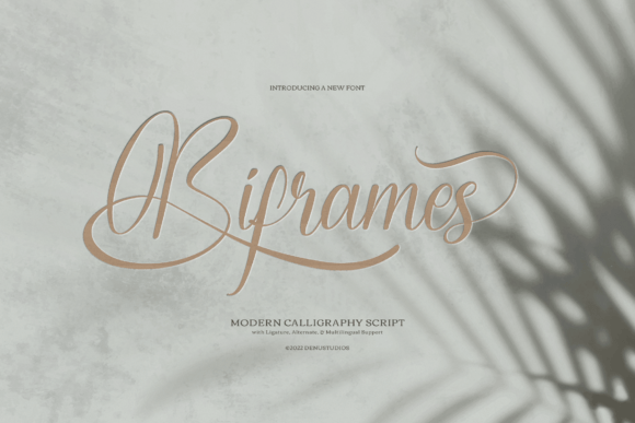 Biframes Font - Featured Image