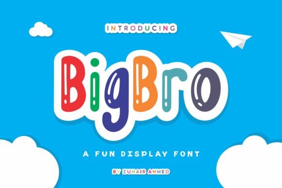 BigBro Font - Featured Image