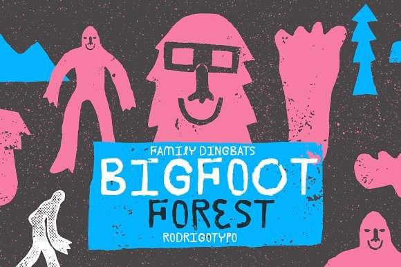 BigFoot Font - Featured Image