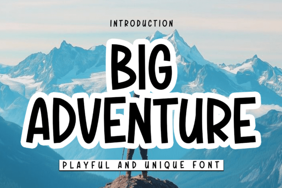 Big Adventure Font - Featured Image